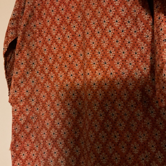 Indian cotton tunic in size medium…NEW! - Picture 2 of 3